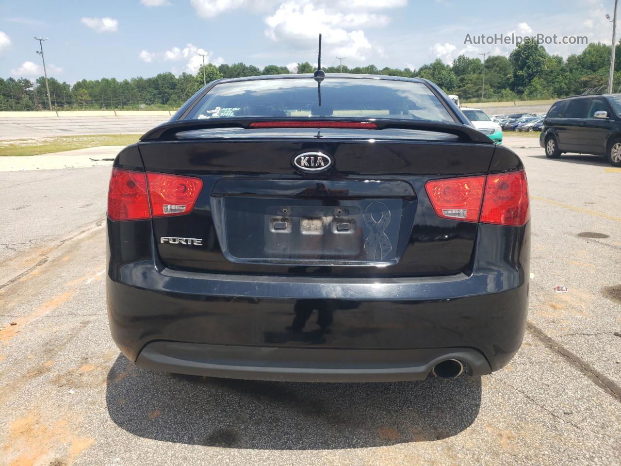 2012 Kia Forte Sx Black vin: KNAFW4A35C5561100