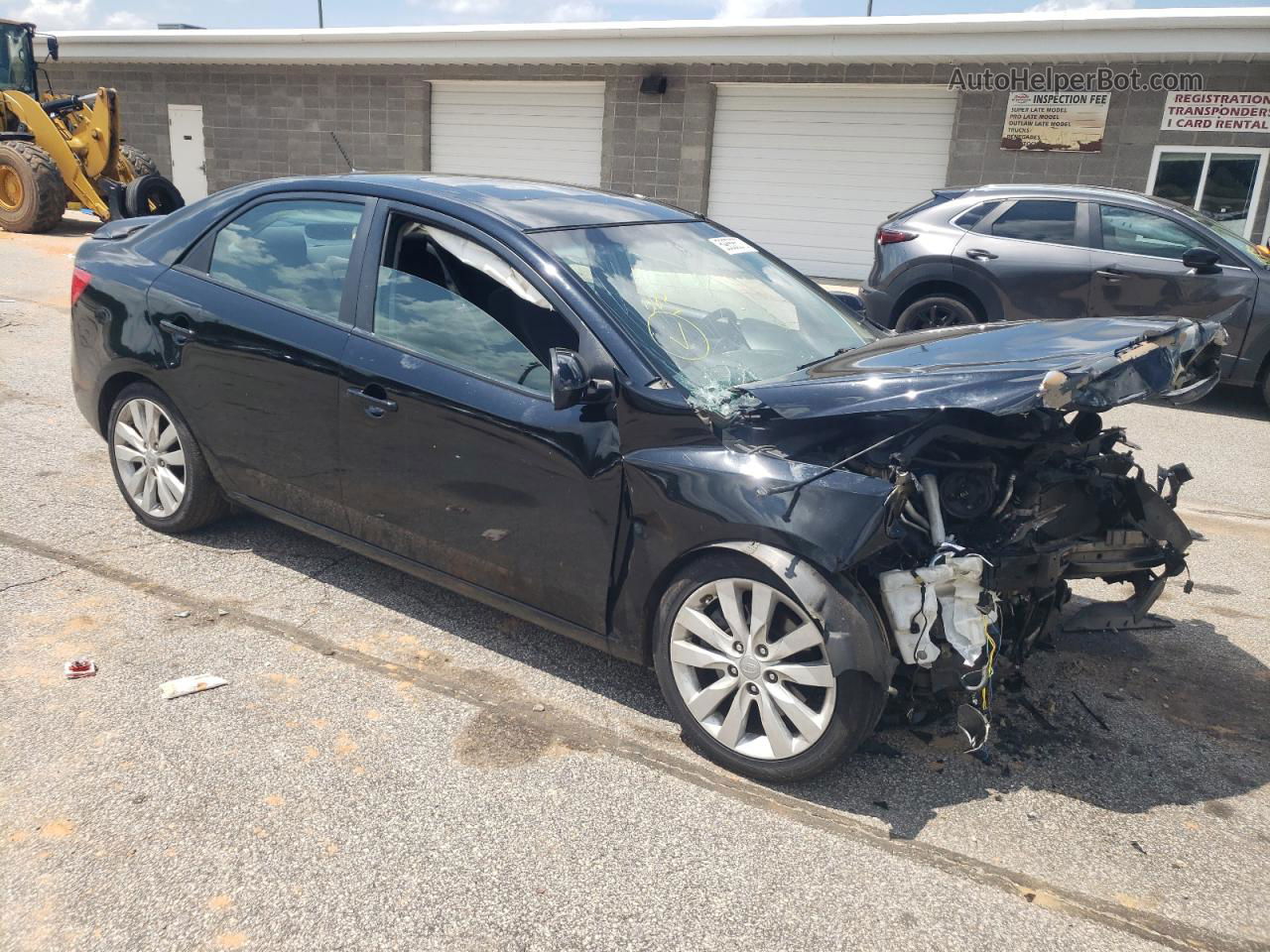 2012 Kia Forte Sx Black vin: KNAFW4A35C5561100