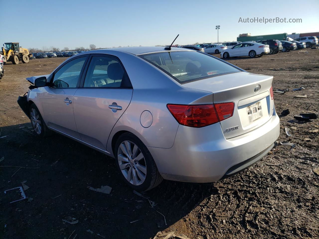 2012 Kia Forte Sx Silver vin: KNAFW4A37C5559624