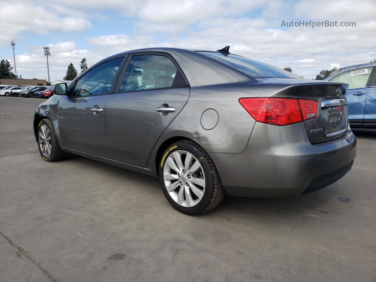 2012 Kia Forte Sx Brown vin: KNAFW4A37C5631826