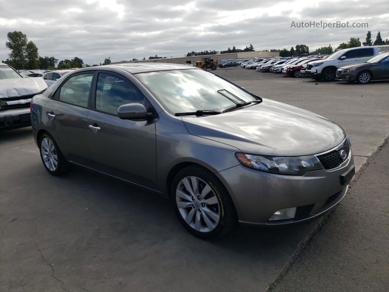 2012 Kia Forte Sx Brown vin: KNAFW4A37C5631826