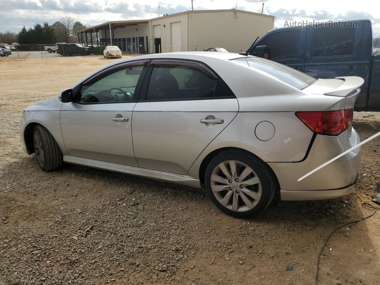 2012 Kia Forte Sx Silver vin: KNAFW4A39C5478446