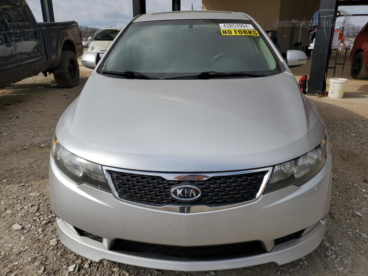 2012 Kia Forte Sx Silver vin: KNAFW4A39C5478446