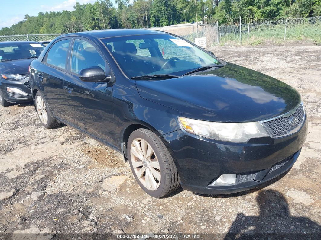 2012 Kia Forte Sx Черный vin: KNAFW4A3XC5493313