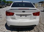 2012 Kia Forte Sx White vin: KNAFW4A3XC5580399