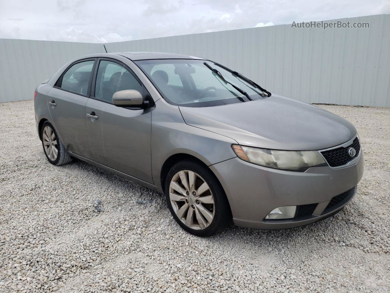 2012 Kia Forte Sx Gray vin: KNAFW4A3XC5593671