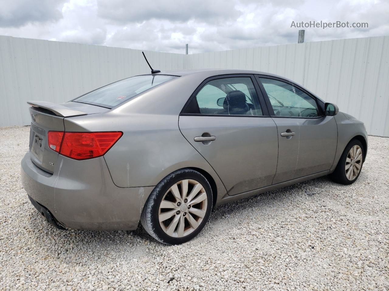 2012 Kia Forte Sx Gray vin: KNAFW4A3XC5593671