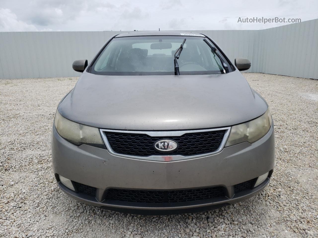 2012 Kia Forte Sx Gray vin: KNAFW4A3XC5593671