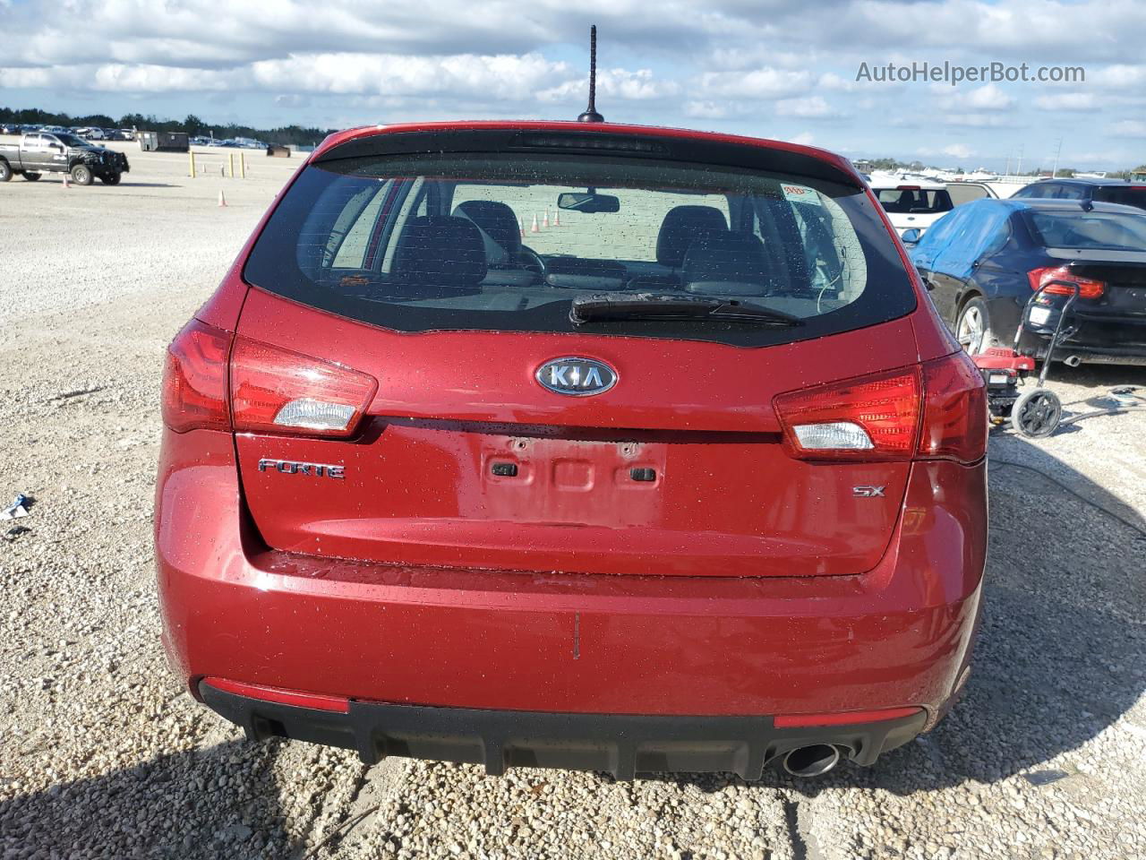 2012 Kia Forte Sx Бордовый vin: KNAFW5A32C5508330