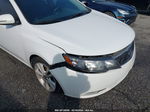 2012 Kia Forte Sx White vin: KNAFW5A32C5624823