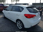 2012 Kia Forte Sx White vin: KNAFW5A32C5624823