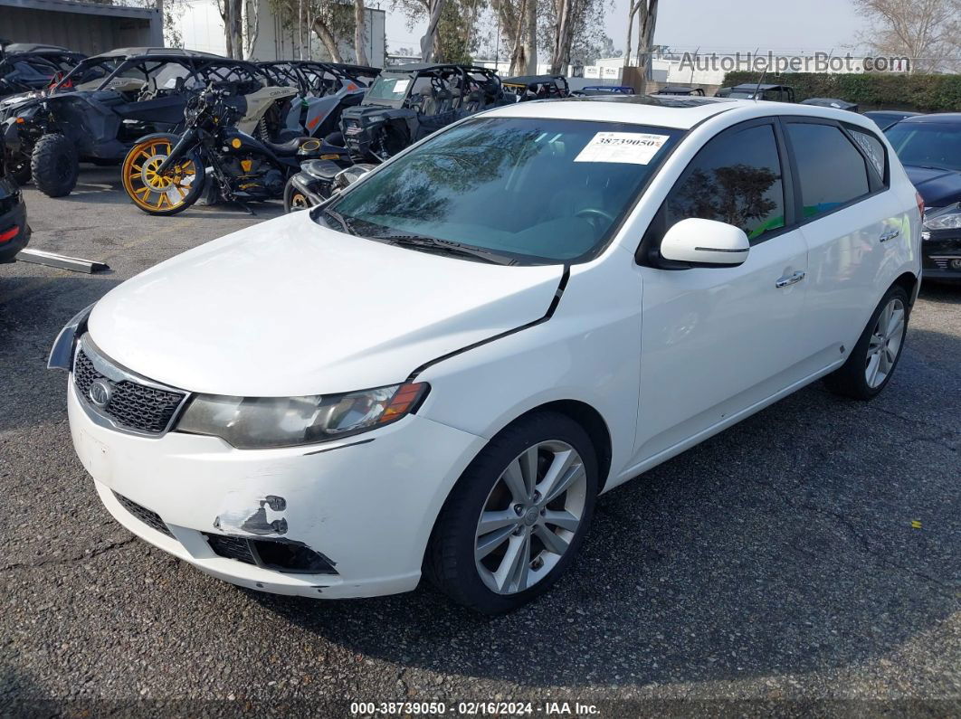 2012 Kia Forte Sx Белый vin: KNAFW5A32C5624823