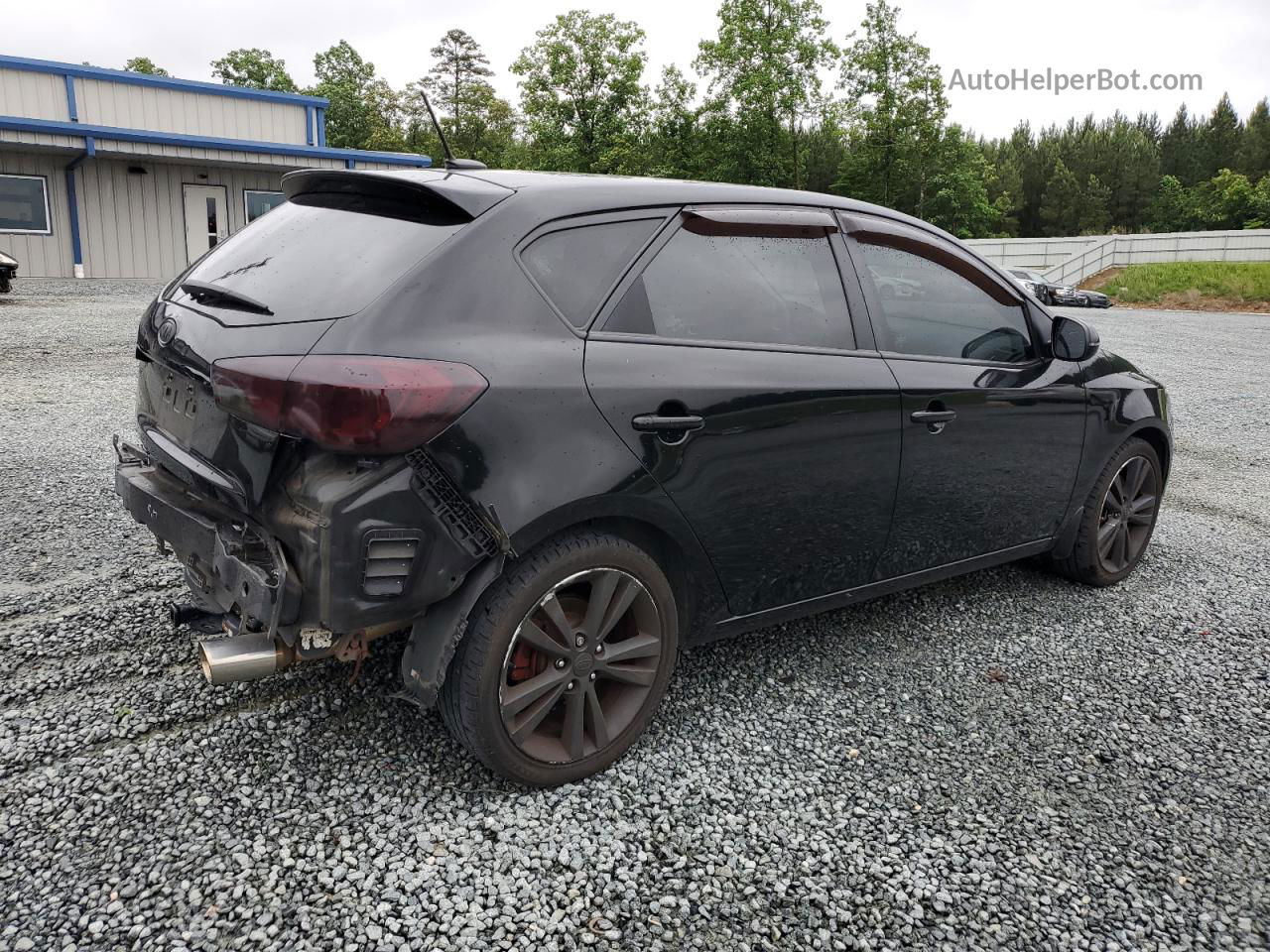 2012 Kia Forte Sx Black vin: KNAFW5A32C5640066