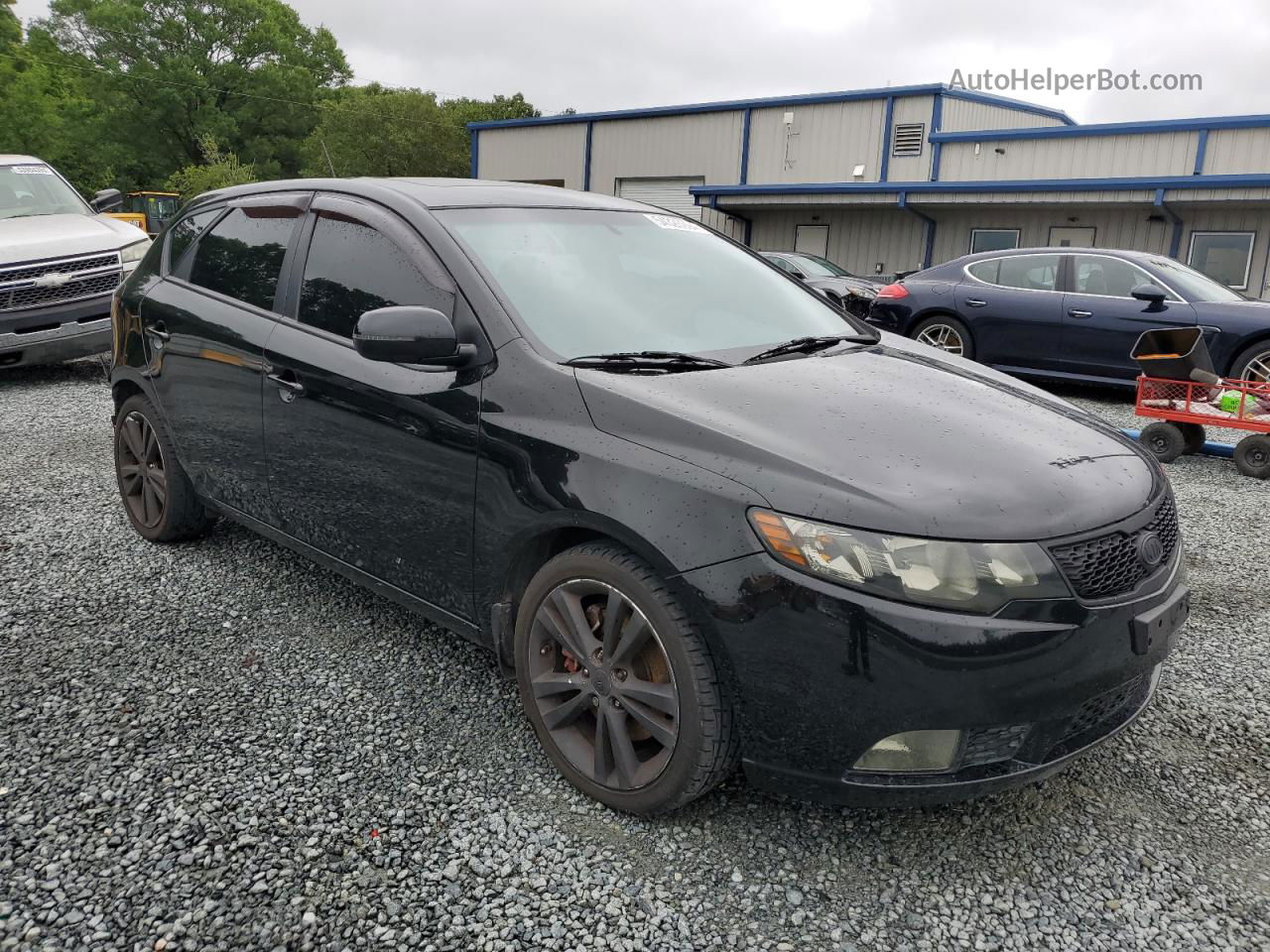 2012 Kia Forte Sx Черный vin: KNAFW5A32C5640066