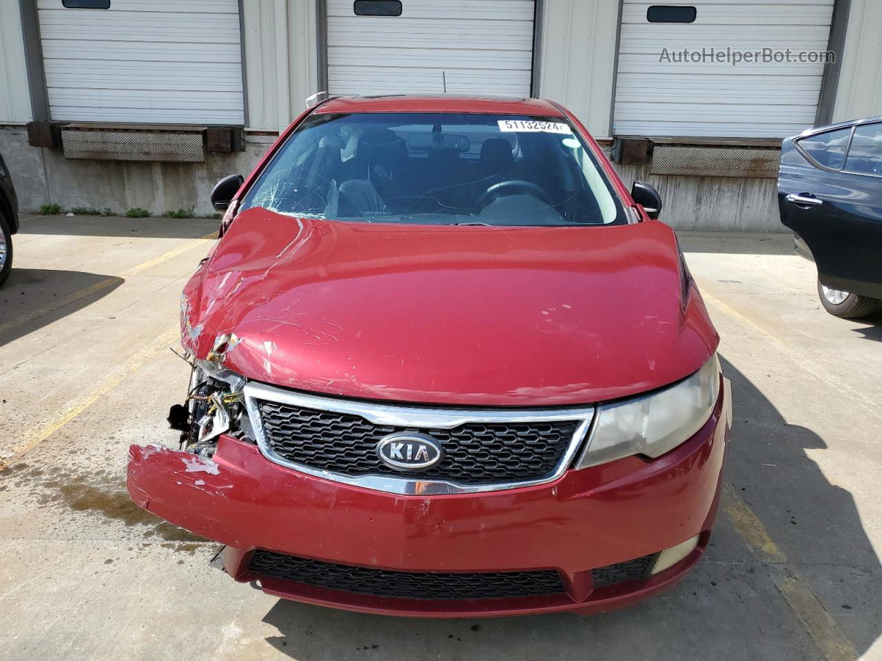 2012 Kia Forte Sx Red vin: KNAFW5A34C5579917