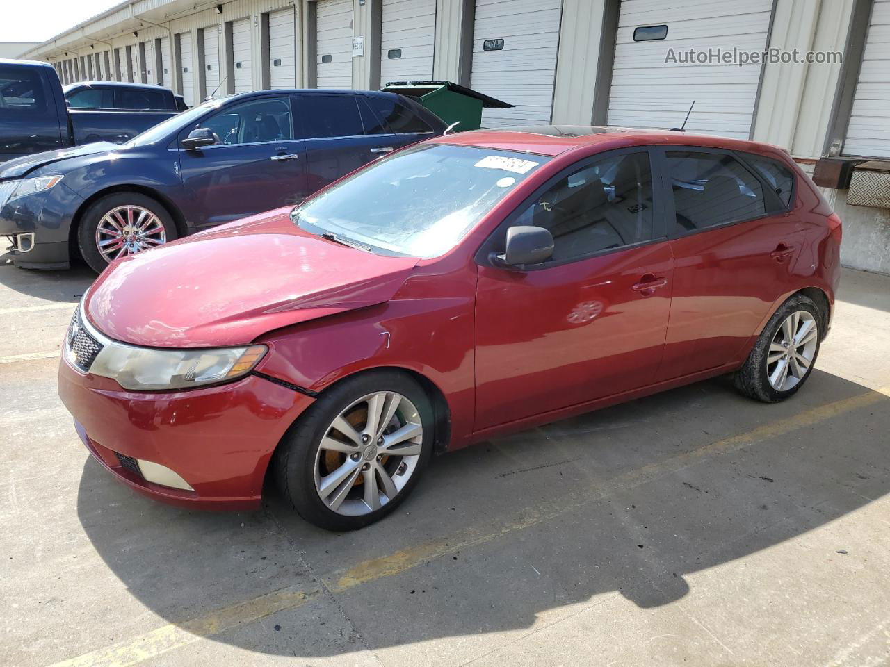 2012 Kia Forte Sx Red vin: KNAFW5A34C5579917