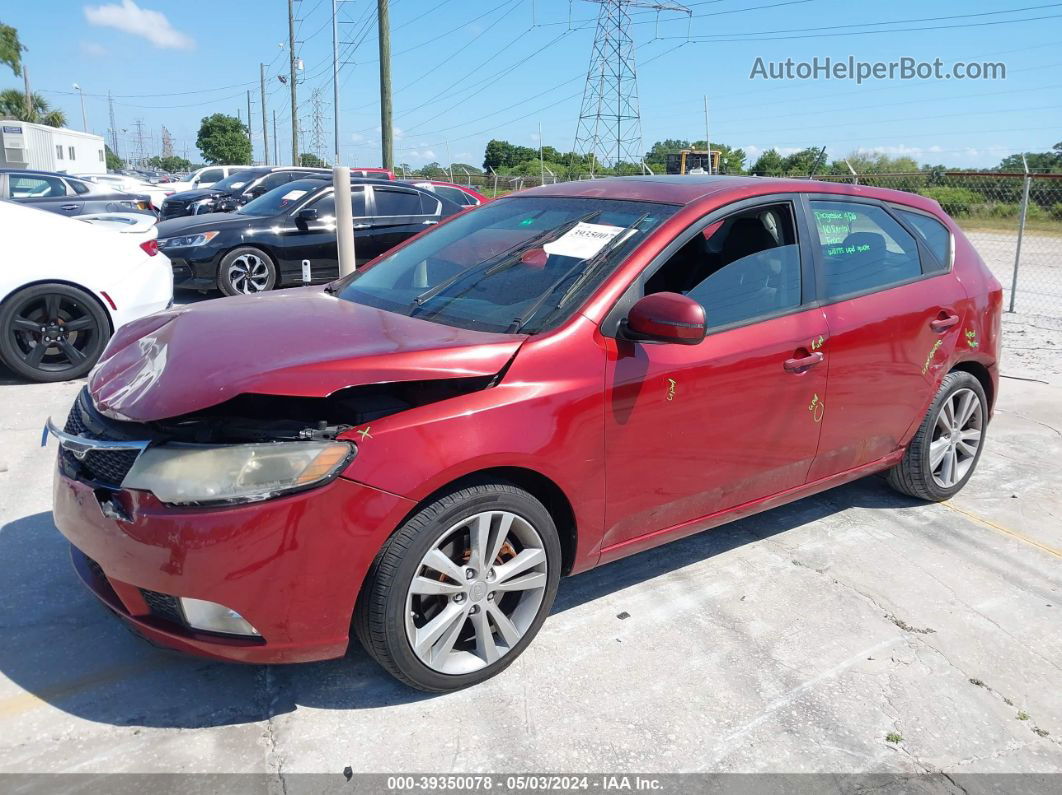 2012 Kia Forte Sx Red vin: KNAFW5A37C5469153