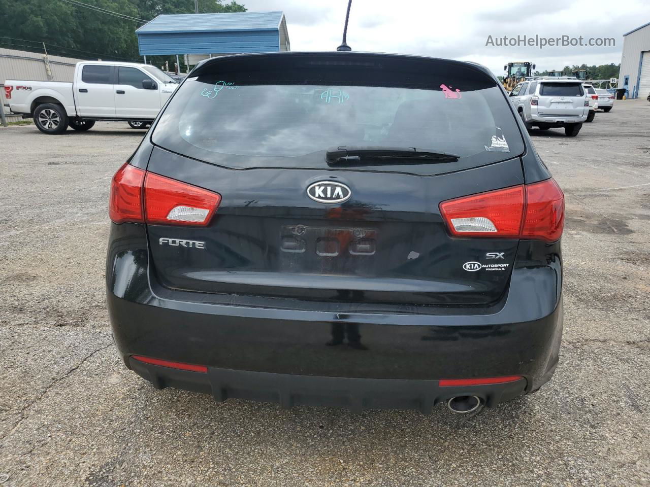 2012 Kia Forte Sx Black vin: KNAFW5A38C5593982