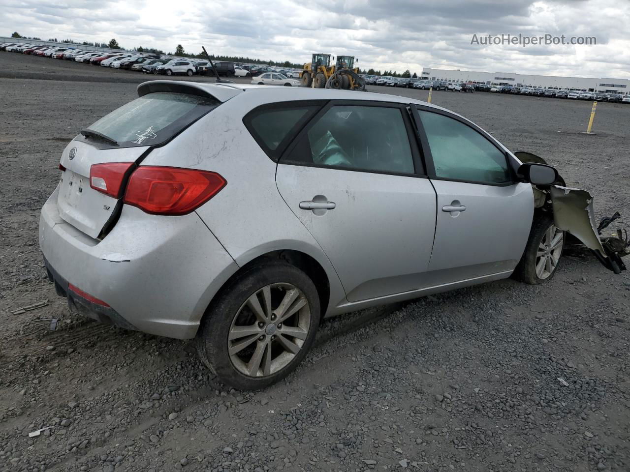 2012 Kia Forte Sx Серебряный vin: KNAFW5A38C5617682