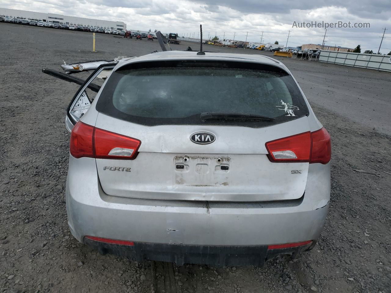 2012 Kia Forte Sx Серебряный vin: KNAFW5A38C5617682