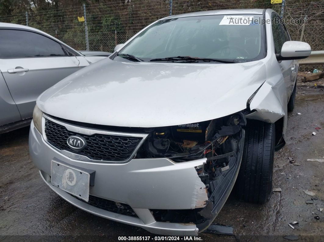 2012 Kia Forte Sx Silver vin: KNAFW5A39C5470689