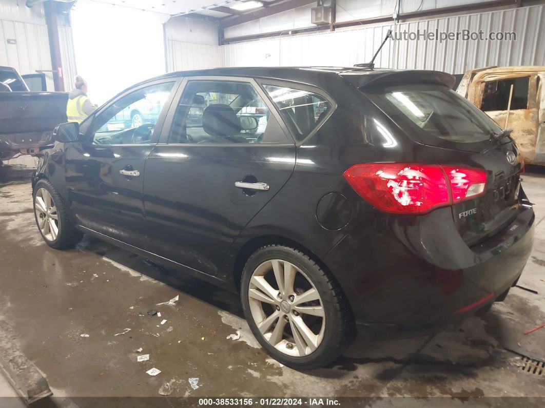 2012 Kia Forte Sx Черный vin: KNAFW5A3XC5508138