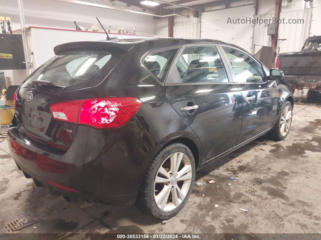 2012 Kia Forte Sx Черный vin: KNAFW5A3XC5508138