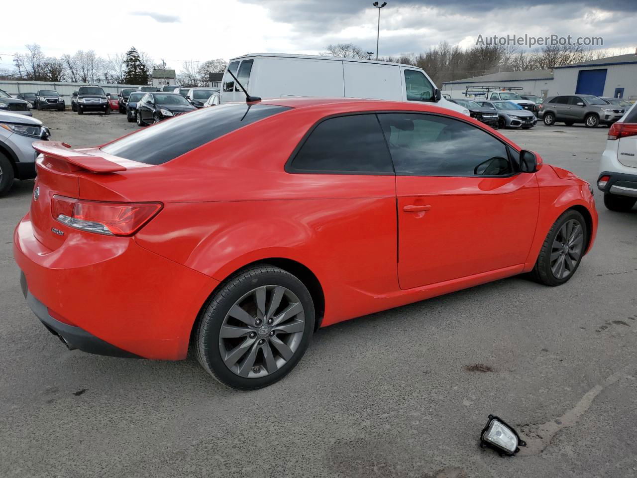 2012 Kia Forte Sx Red vin: KNAFW6A30C5470084