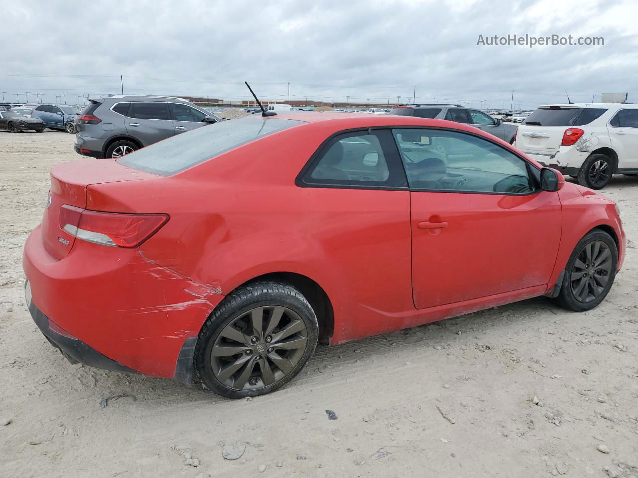 2012 Kia Forte Sx Red vin: KNAFW6A30C5622784