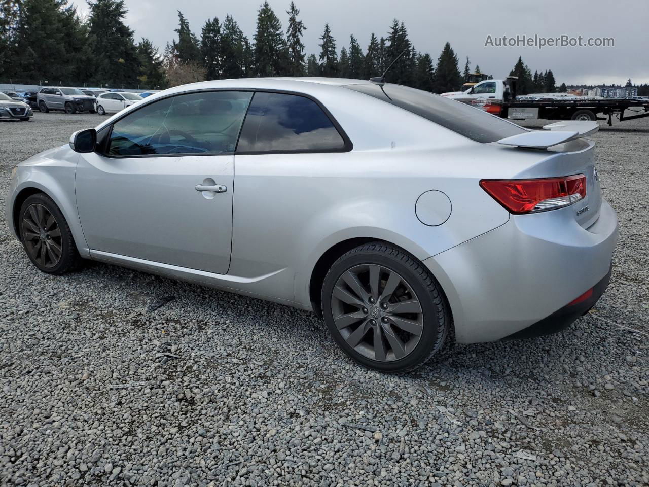 2012 Kia Forte Sx Silver vin: KNAFW6A31C5513394