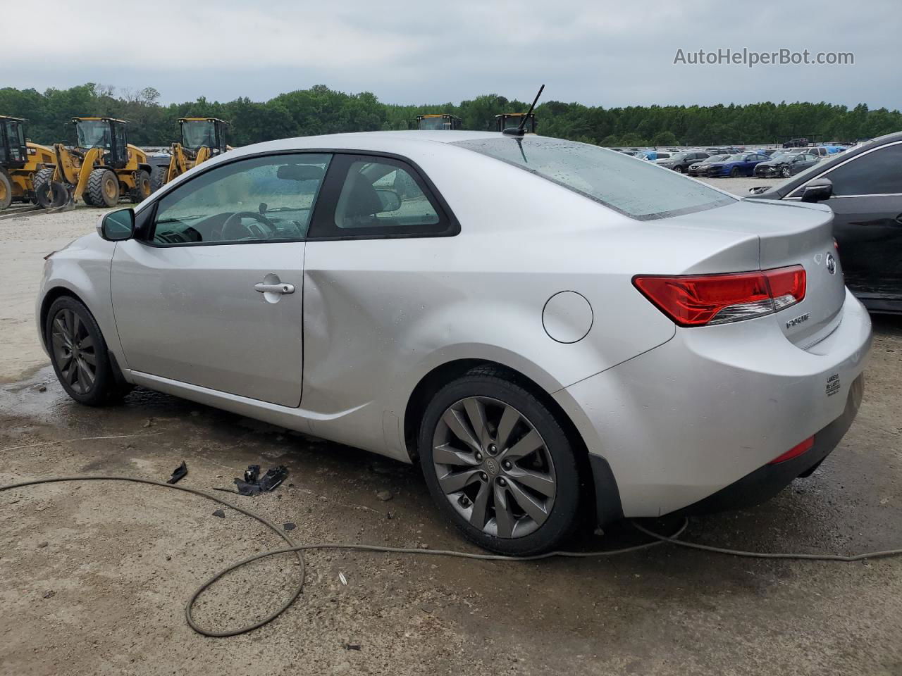 2012 Kia Forte Sx Silver vin: KNAFW6A31C5623622