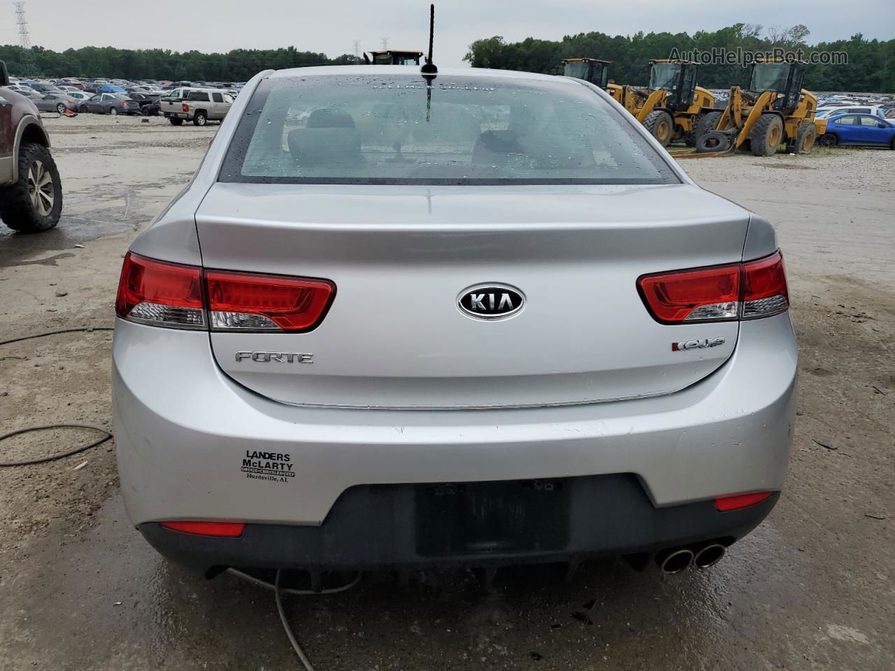 2012 Kia Forte Sx Silver vin: KNAFW6A31C5623622