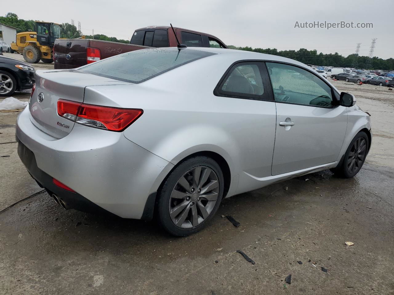 2012 Kia Forte Sx Silver vin: KNAFW6A31C5623622