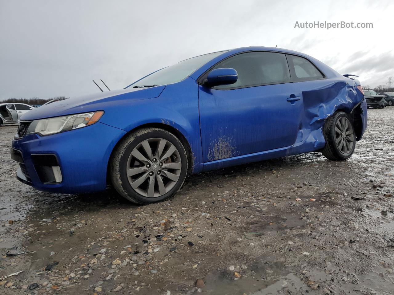 2012 Kia Forte Sx Синий vin: KNAFW6A33C5505233