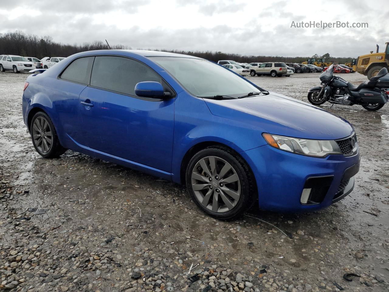 2012 Kia Forte Sx Синий vin: KNAFW6A33C5505233