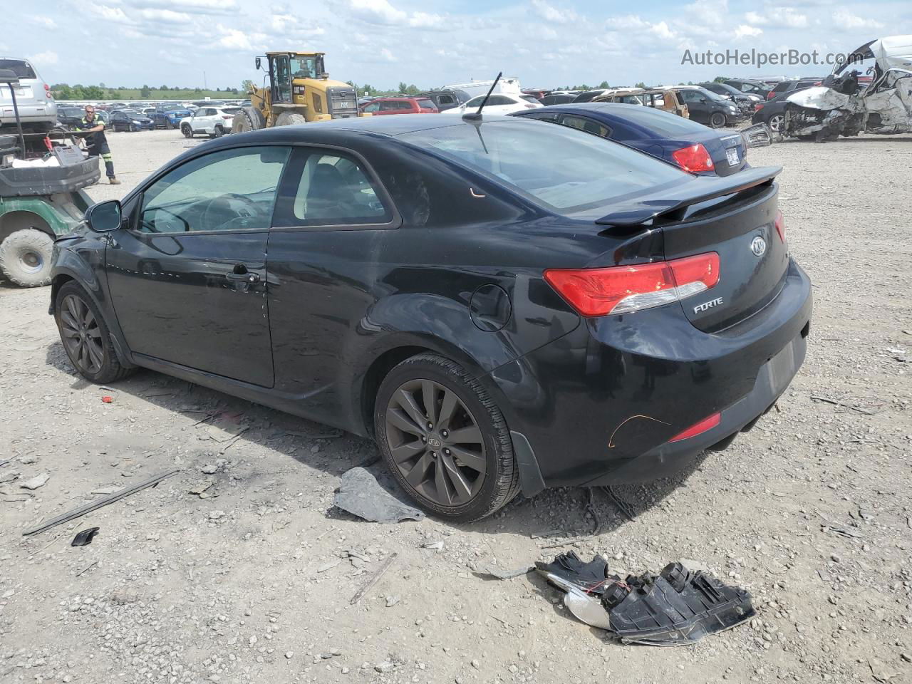 2012 Kia Forte Sx Black vin: KNAFW6A33C5508388