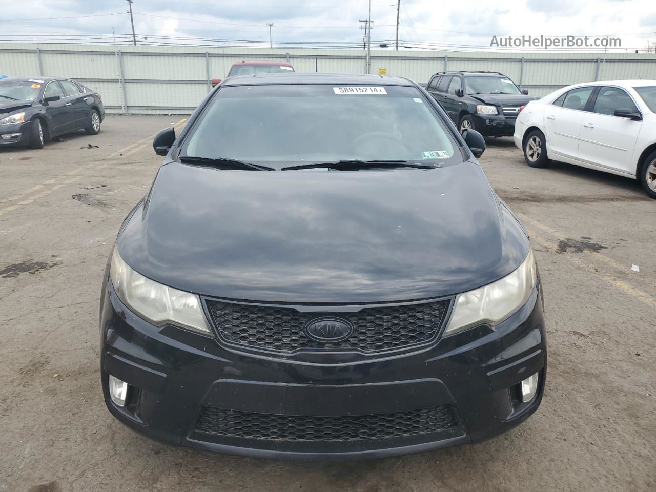 2012 Kia Forte Sx Black vin: KNAFW6A33C5572883