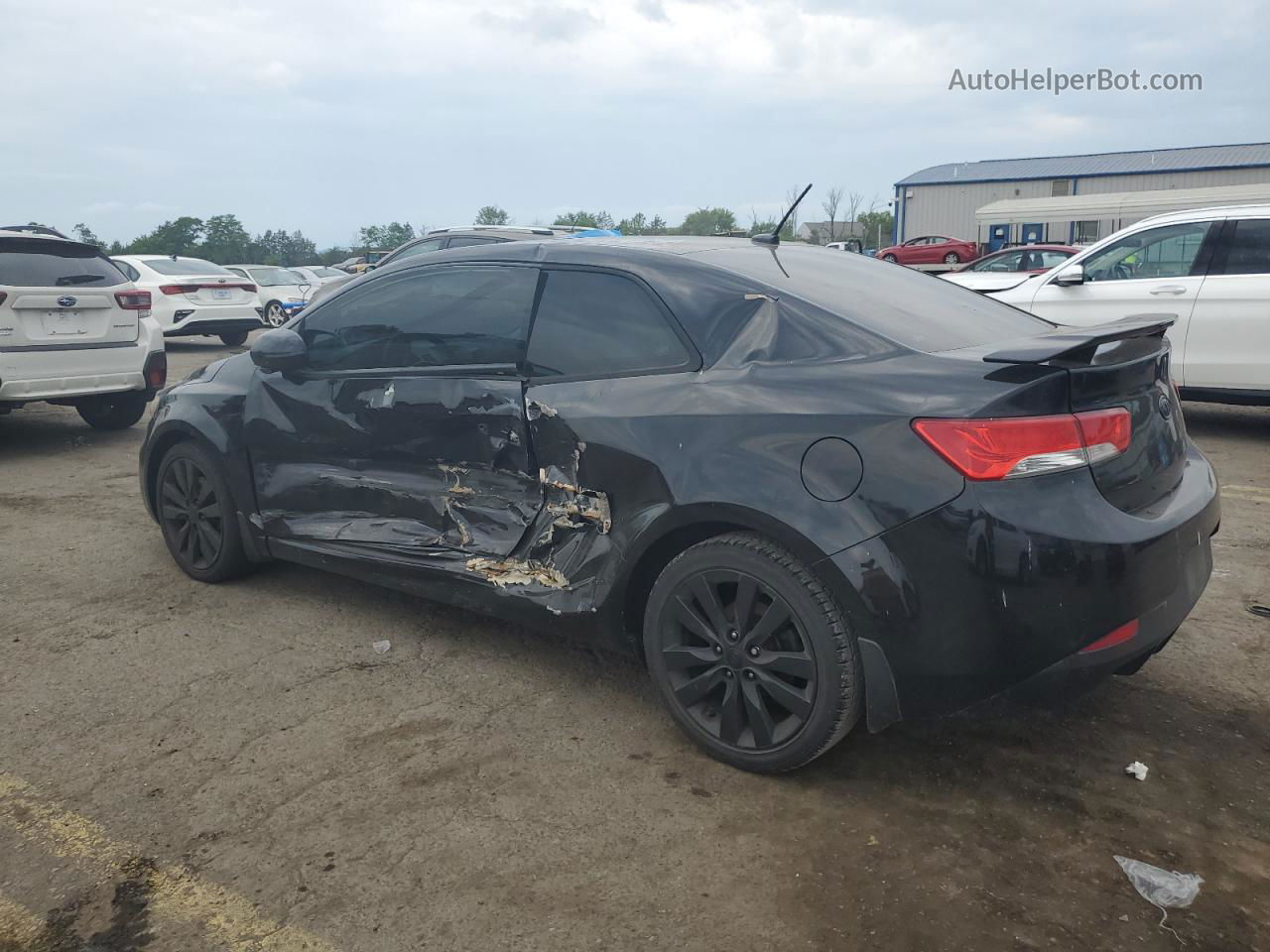 2012 Kia Forte Sx Black vin: KNAFW6A33C5572883