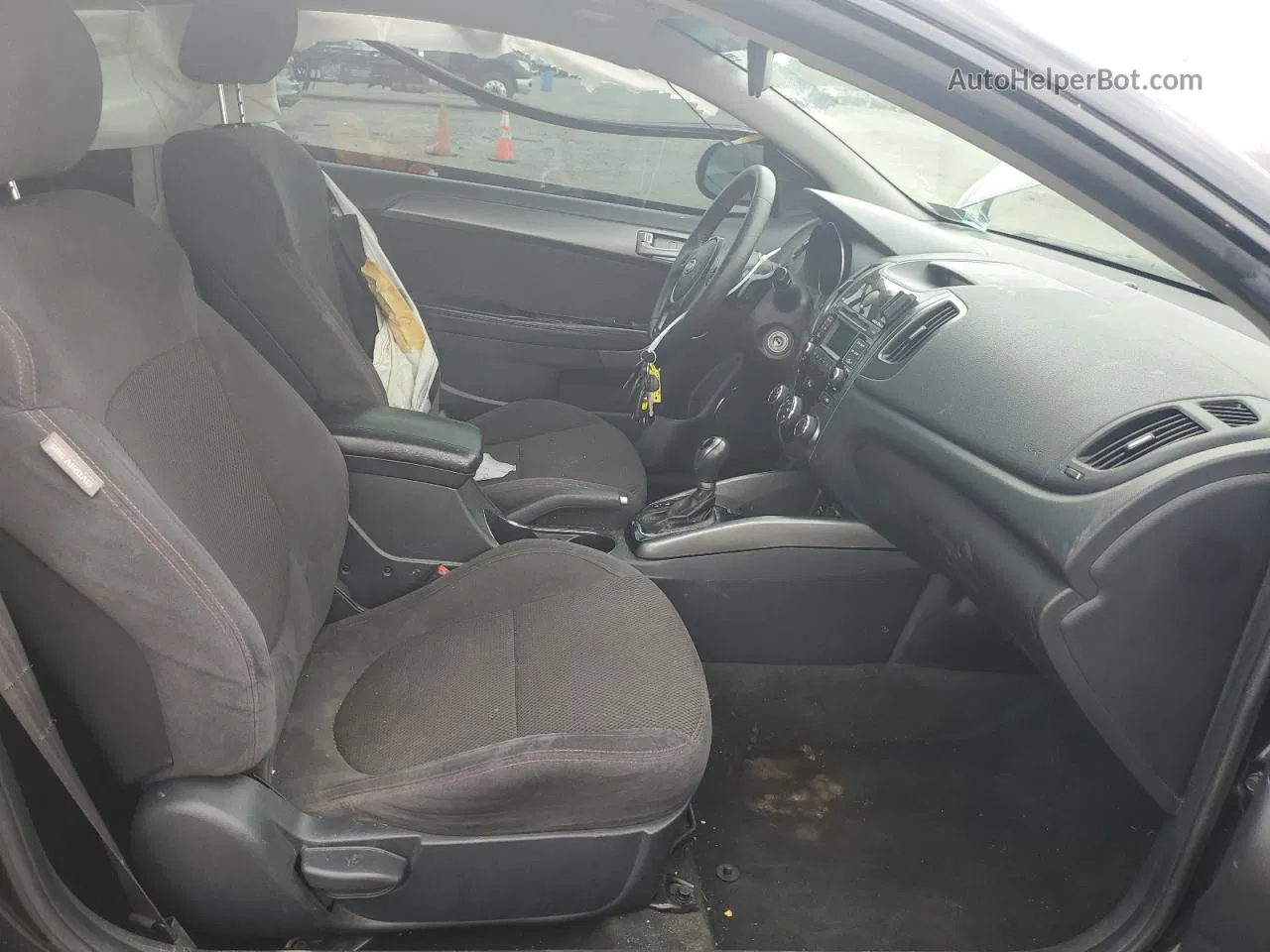 2012 Kia Forte Sx Черный vin: KNAFW6A33C5572883