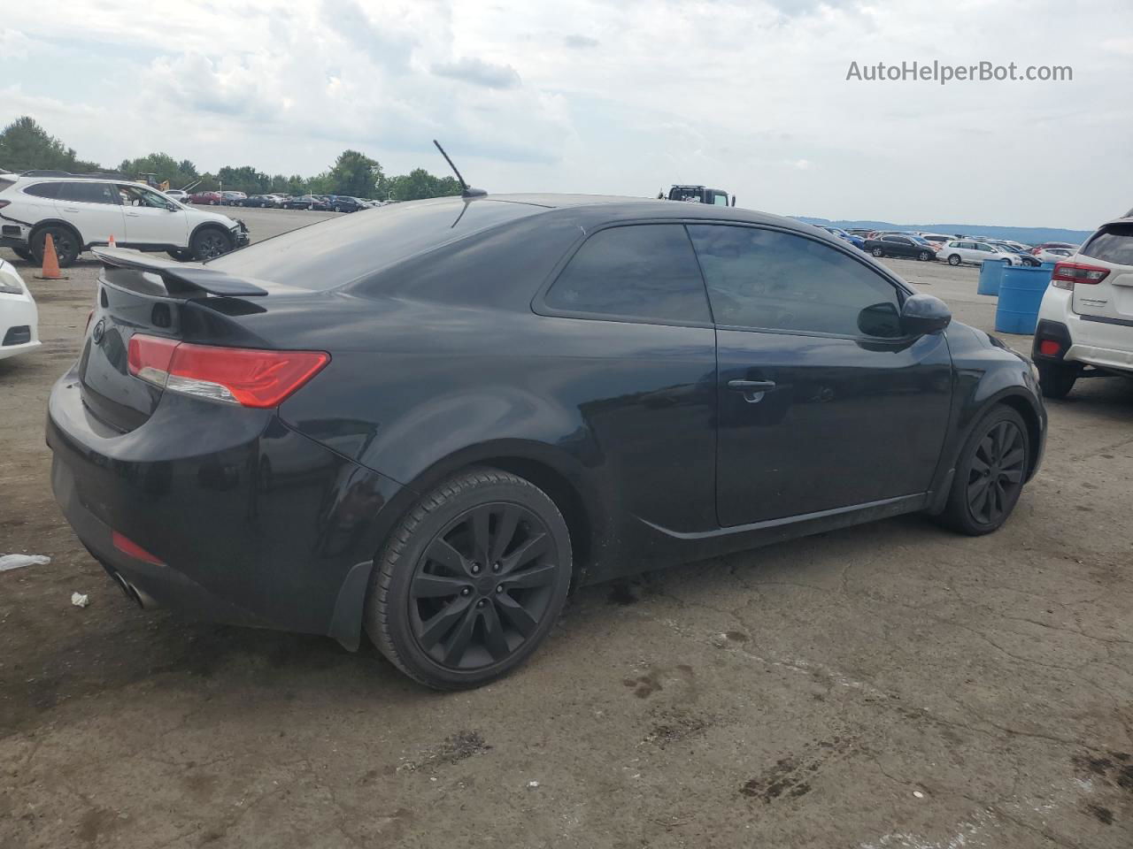 2012 Kia Forte Sx Black vin: KNAFW6A33C5572883