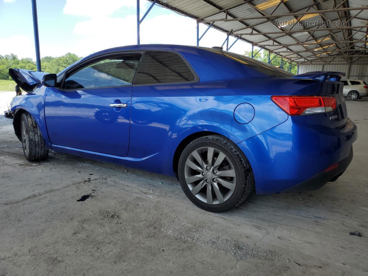 2012 Kia Forte Sx Blue vin: KNAFW6A33C5577520