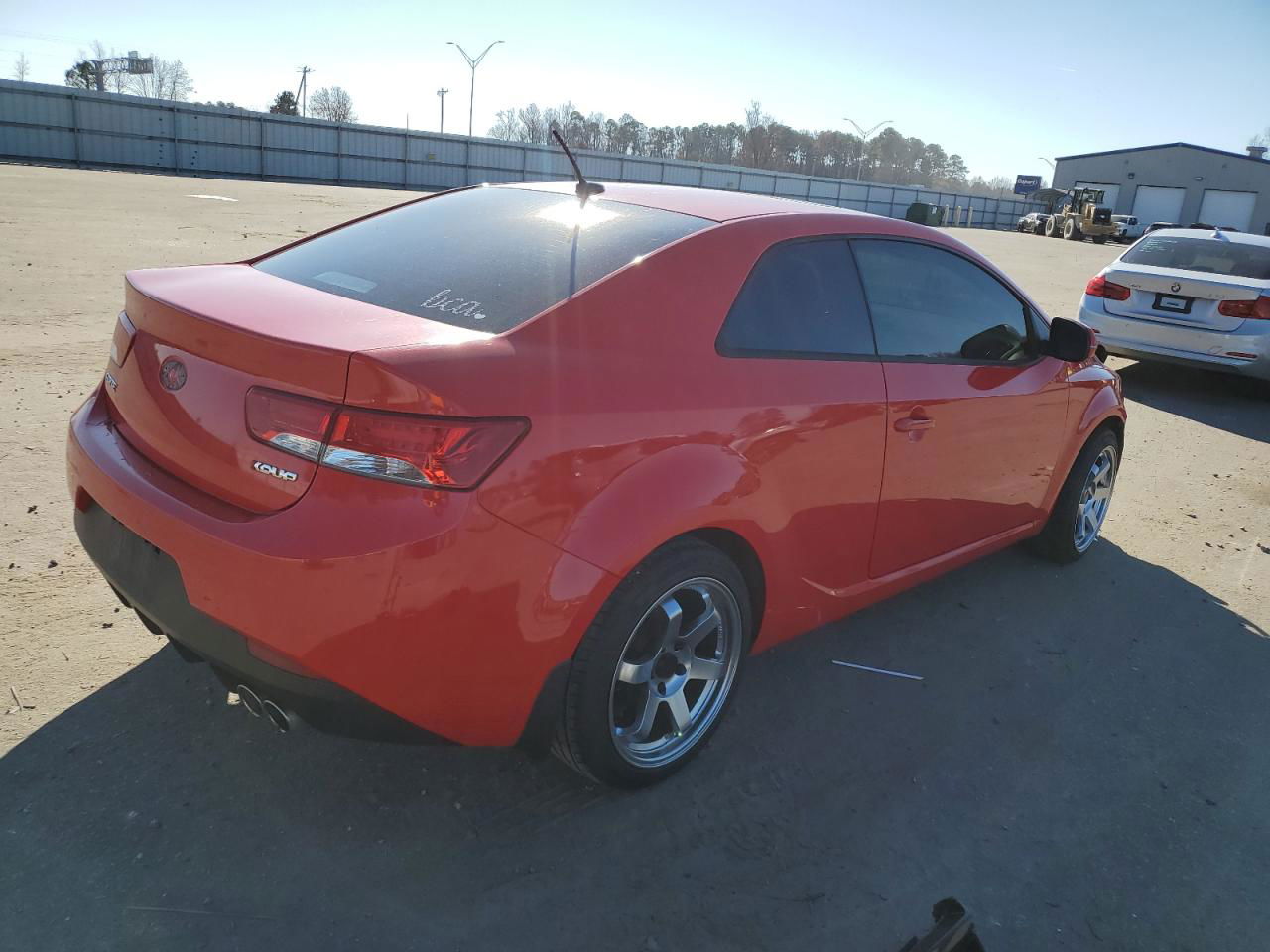 2012 Kia Forte Sx Красный vin: KNAFW6A35C5643937