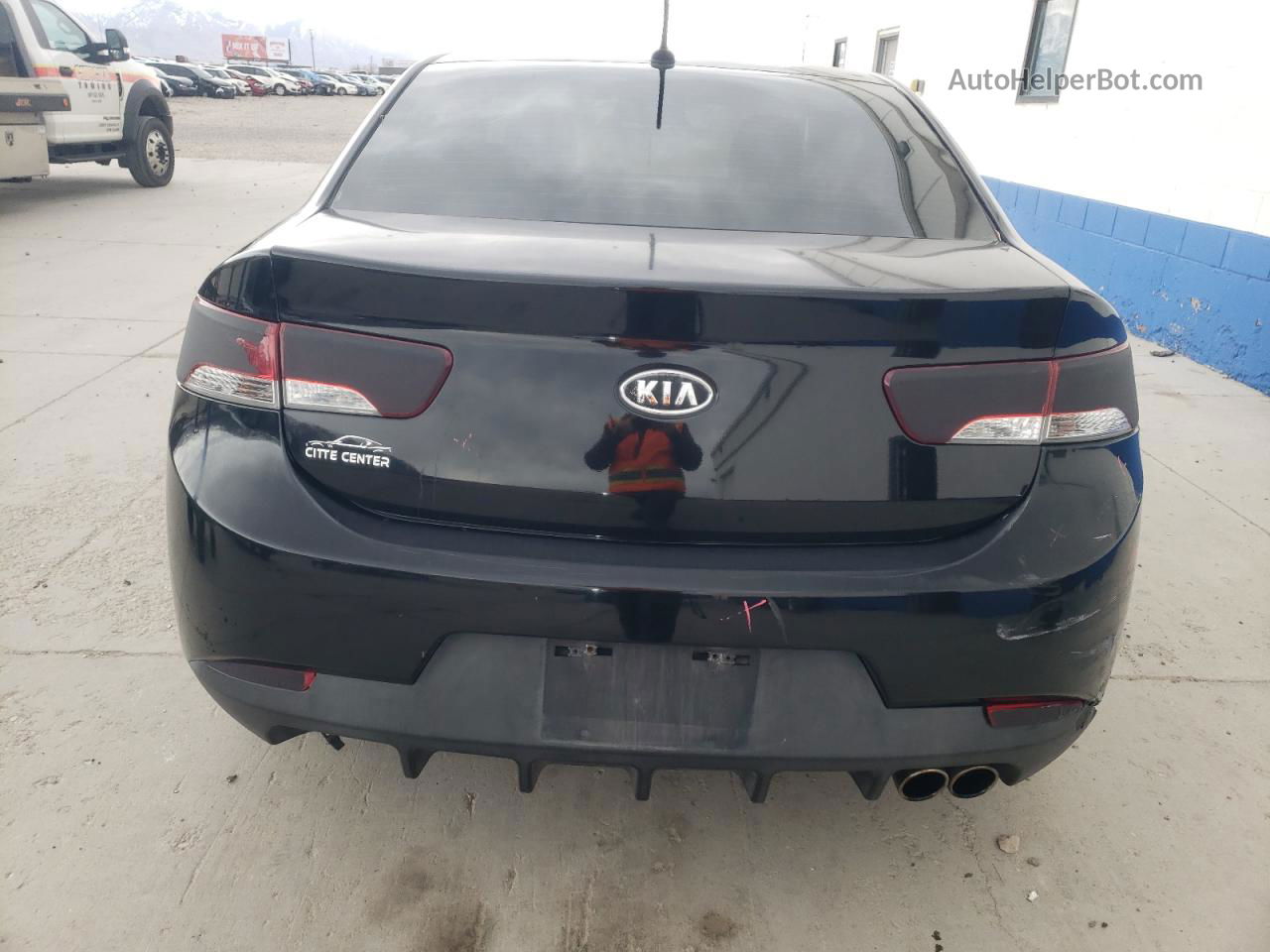 2012 Kia Forte Sx Black vin: KNAFW6A36C5507428