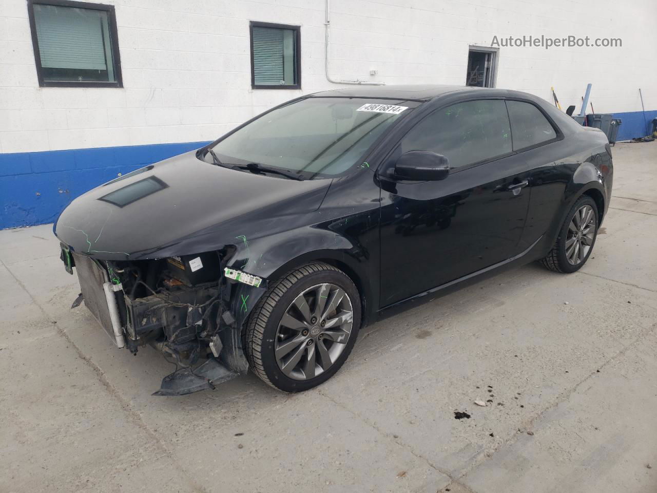 2012 Kia Forte Sx Черный vin: KNAFW6A36C5507428