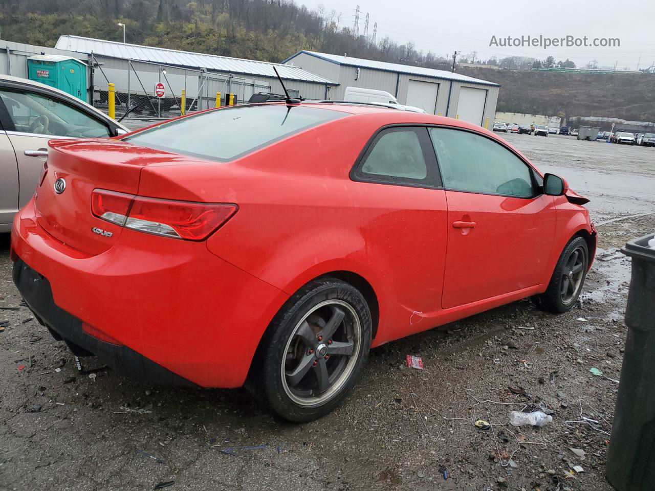 2012 Kia Forte Sx Red vin: KNAFW6A36C5525394