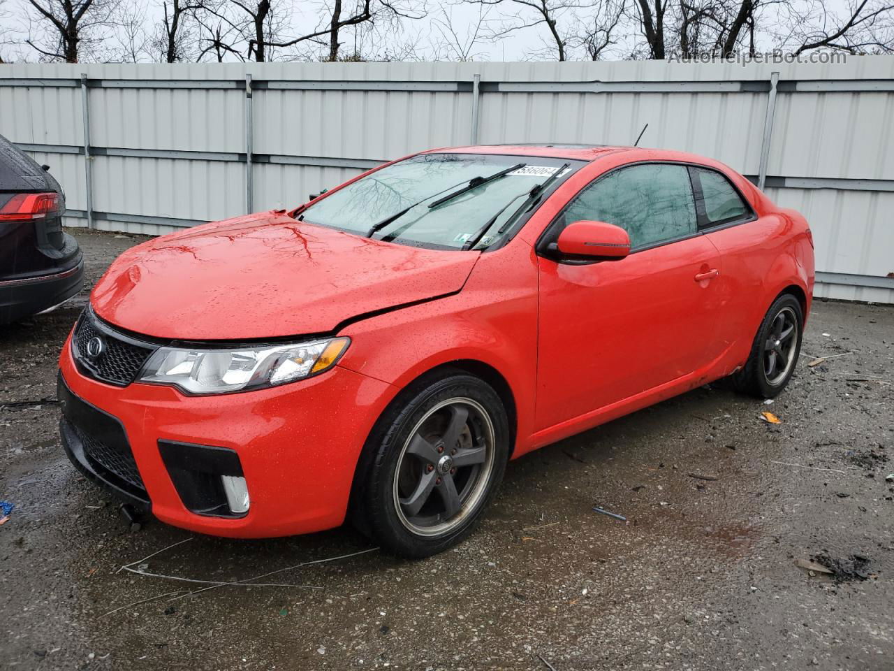 2012 Kia Forte Sx Red vin: KNAFW6A36C5525394