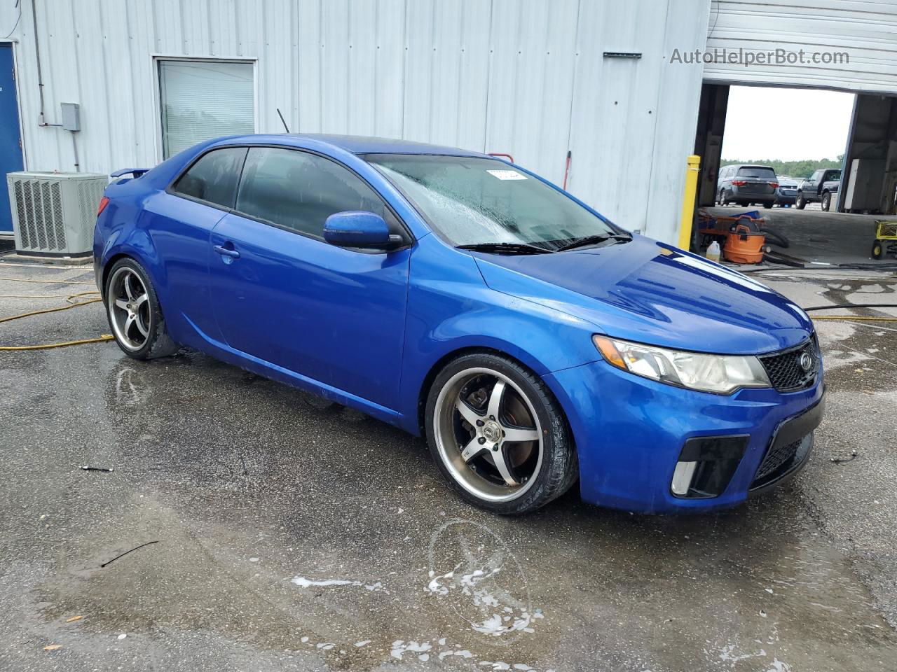 2012 Kia Forte Sx Blue vin: KNAFW6A36C5621431