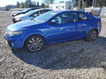 2012 Kia Forte Sx Blue vin: KNAFW6A38C5621351