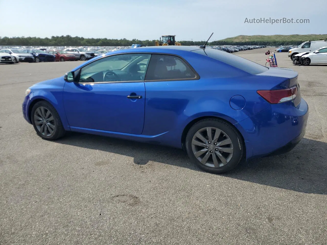 2012 Kia Forte Sx Blue vin: KNAFW6A39C5517399