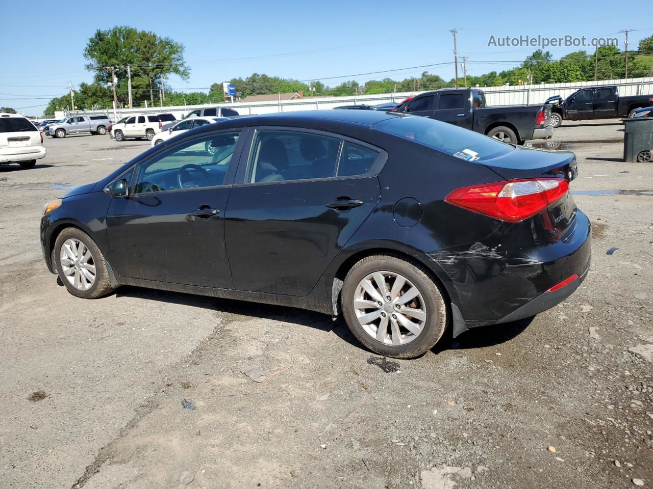 2016 Kia Forte Lx Black vin: KNAFX4A60G5489462